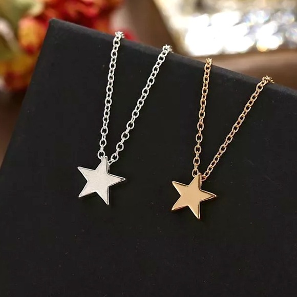 Moonlight Bridal Jewelry - Shooting Star Night Sky Pendant • SS